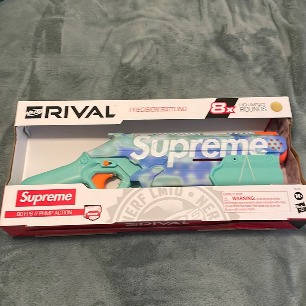 Supreme nerf rival pump action